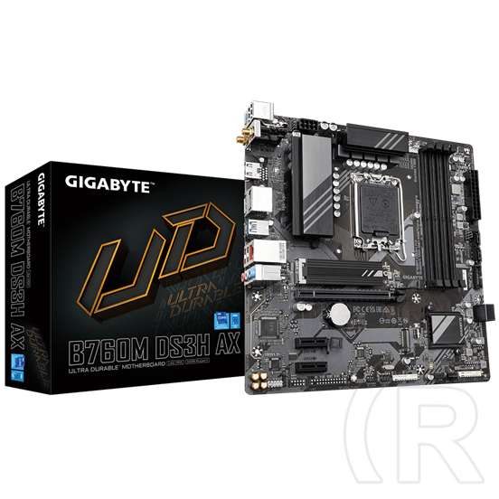 Gigabyte B760M DS3H AX DDR5 (mATX, LGA 1700)