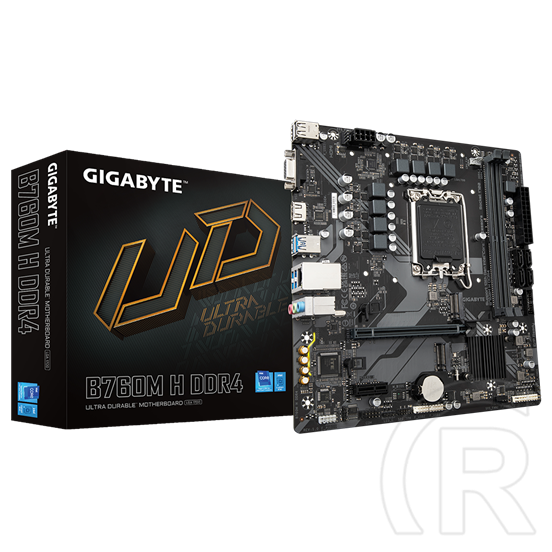 Gigabyte B760M H DDR4 (mATX, LGA 1700)