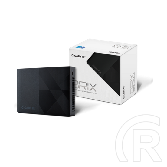 Gigabyte Brix (Intel N200 3.7GHz, 1x SO-DIMM DDR4 3200MHz, M.2 2280 x2, Intel UHD Graphics, 2.5GbE LAN, Wi-Fi 6, 2x HDMI