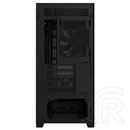 Gigabyte C102G (midi torony, Mini-ITX/Micro ATX, tápegység nélkül, üvegfalú, fekete)