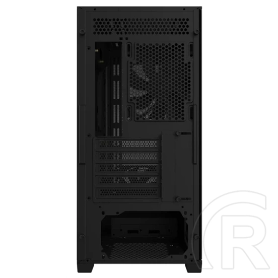 Gigabyte C102G (midi torony, Mini-ITX/Micro ATX, tápegység nélkül, üvegfalú, fekete)