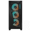 Gigabyte C301G V2 (midi torony, ATX, tápegység nélkül, üvegfalú, fekete)