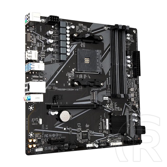 Gigabyte GA-A520M-DS3H V2  (mATX,  AM4)