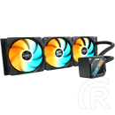 Gigabyte GME 360 vízhűtés (360 mm, 3x120 mm ARGB ventilátor, pumpa 4500 RPM, Intel 1851/1700/115X/1200, AMD AM5/AM4, fek