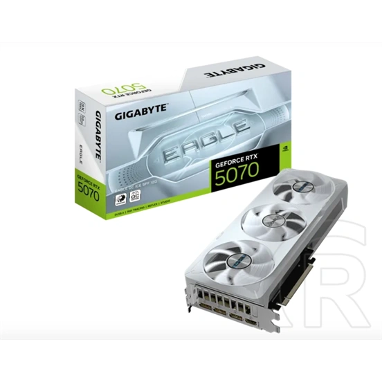 Gigabyte GeForce RTX 5070 EAGLE OC ICE SFF VGA (PCIe 5.0, 12 GB GDDR7, 192 bit, 3xDP+HDMI)