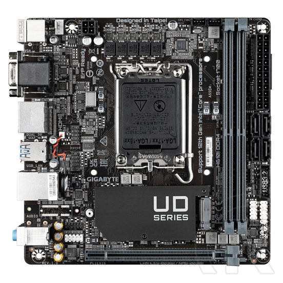 Gigabyte H610I DDR4 (Mini-ITX, LGA 1700)