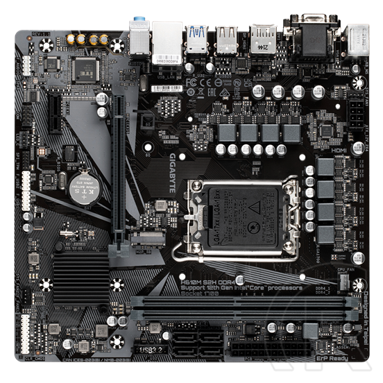 Gigabyte H610M S2H DDR4 alaplap (mATX, LGA1700)