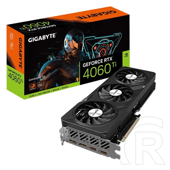 Gigabyte GeForce RTX 4060 Ti VGA (PCIe 4.0, 8 GB GDDR6, 128 bit, 2xDP+2xHDMI)
