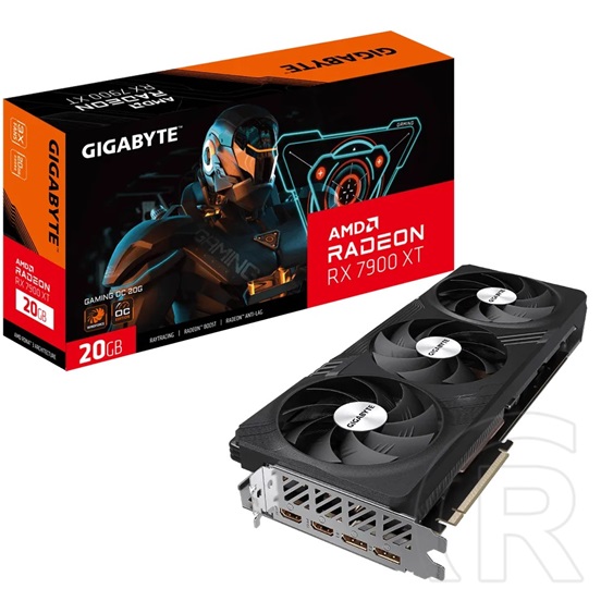 Gigabyte Radeon RX 7900 XT Gaming OC VGA (PCIe 4.0, 20 GB GDDR6, 320 bit, 2xDP+2xHDMI)
