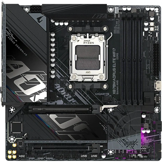Gigabyte X870M AORUS ELITE WIFI7 (mATX, AM5)