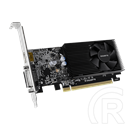Gigabyte GeForce GT 1030 Low Profile 2G VGA (PCIe 3.0, 2 GB DDR4, 64 bit, DVI+HDMI, aktív hűtő)