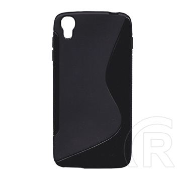 Gigapack Alcatel Idol 3 szilikon telefonvédő (S-line, fekete)