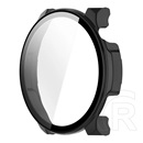 Gigapack Amazfit Balance 2 műanyag keret (bumper, ütésállóság + kijelzővédő üveg) fekete