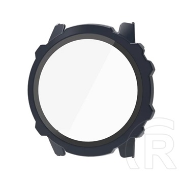 Gigapack Amazfit Falcon műanyag keret (bumper, ütésállóság + kijelzővédő üveg) sötétkék