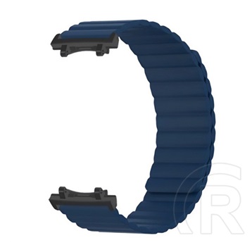 Gigapack Amazfit T-Rex 3 pótszíj (egyedi méret, szilikon, 3d, mágneses) sötétkék