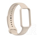 Gigapack Amazfit band 7 pótszíj (egyedi méret, szilikon, csontfehér)