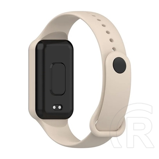 Gigapack Amazfit band 7 pótszíj (egyedi méret, szilikon, csontfehér)