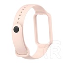 Gigapack Amazfit band 7 pótszíj (egyedi méret, szilikon, rózsaszín)