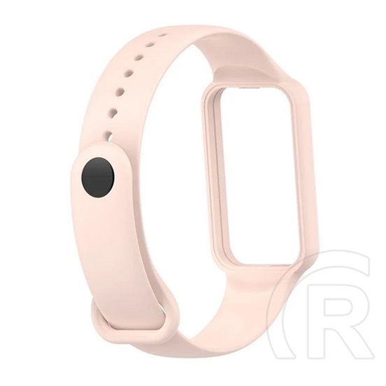 Gigapack Amazfit band 7 pótszíj (egyedi méret, szilikon, rózsaszín)