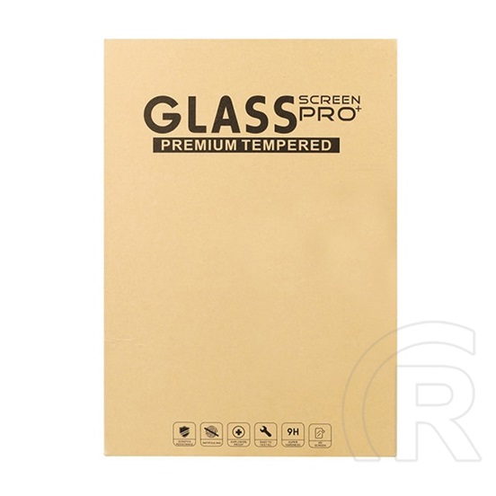 Gigapack Apple IPAD 10.2 (2021) Képernyővédő üveg (karcálló, 0.3mm, 9H) átlátszó