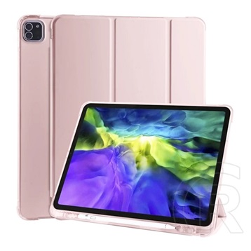 Gigapack Apple IPAD Air 2020 (Air 4) tok álló (aktív Flip, TRIFOLD asztali tartó funkció, Apple Pencil tartó) rozéarany