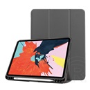 Gigapack Apple IPAD Air 2020 (Air 4) tok álló (aktív Flip, TRIFOLD asztali tartó funkció, Apple Pencil tartó) szürke