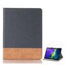 Gigapack Apple IPAD Pro 12.9 (2020) tok álló (aktív Flip, oldalra nyíló, textil minta) fekete