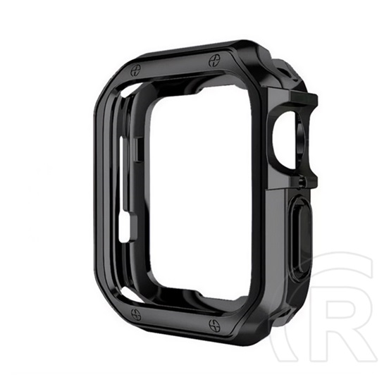 Gigapack Apple Watch Series 10 42mm szilikon keret (bumper, ütésállóság) fekete