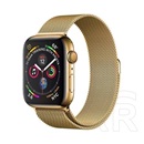 Gigapack Apple Watch Series 3 38mm pótszíj (egyedi méret, fém, milánói szíj, mágneses zár) arany