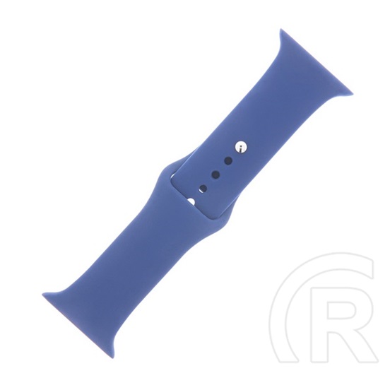 Gigapack Apple Watch Series 9 45mm pótszíj (egyedi méret, szilikon, állítható, s / m méret) sötétkék