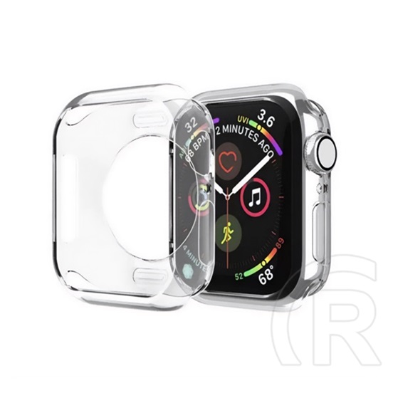 Gigapack Apple Watch Series 9 45mm  szilikon keret átlátszó