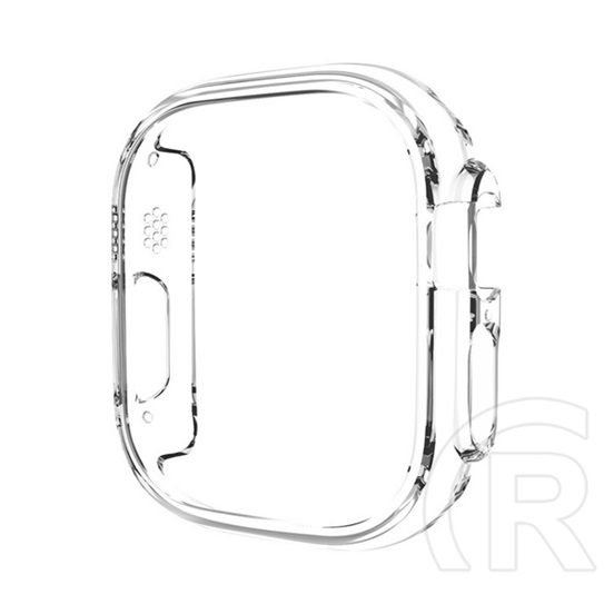 Gigapack Apple Watch Ultra 2 49mm műanyag keret (bumper, ütésállóság) átlátszó
