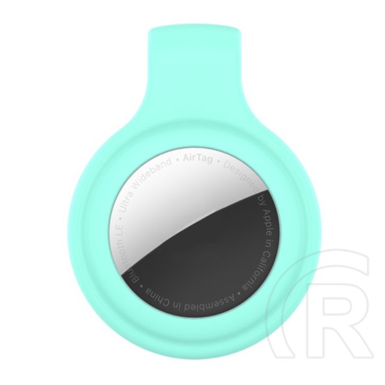Gigapack Apple iPhone 11 Pro Max szilikon tok (övre csiptethető) türkiz apple airtag