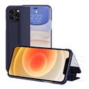 Gigapack Apple iPhone 12 Pro tok álló (Flip, oldalra nyíló, hívószámkijelzés) sötétkék