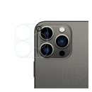 Gigapack Apple iPhone 13 Pro Kameravédő üveg (2.5D lekerekített szél, karcálló, 9H, teljes fedés) átlátszó