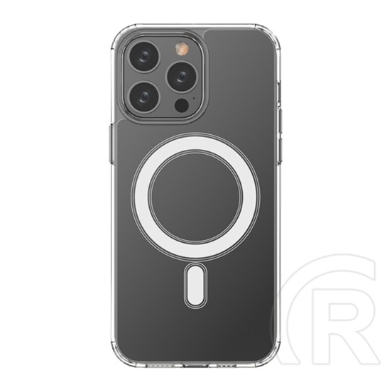 Gigapack Apple iPhone 14 Pro Max szilikon telefonvédő (ütésállóság, légpárnás sarok, magsafe) átlátszó