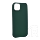 Gigapack Apple iPhone 14 szilikon telefonvédő (matt) sötétzöld