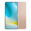 Gigapack Apple iPhone 15 Plus szilikon telefonvédő (műanyag belső, csillogó hátlap) arany