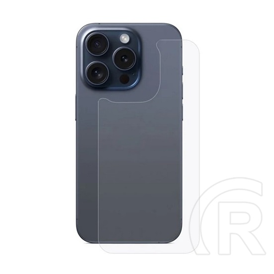 Gigapack Apple iPhone 15 Pro Max hátlapvédő üveg (2.5d, 9h) átlátszó