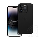 Gigapack Apple iPhone 15 Pro Max műanyag telefonvédő (légáteresztő, lyukacsos minta, kamera védelem) fekete