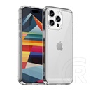 Gigapack Apple iPhone 15 Pro Max műanyag telefonvédő (szilikon keret, közepesen ütésálló, átlátszó hátlap) átlátszó