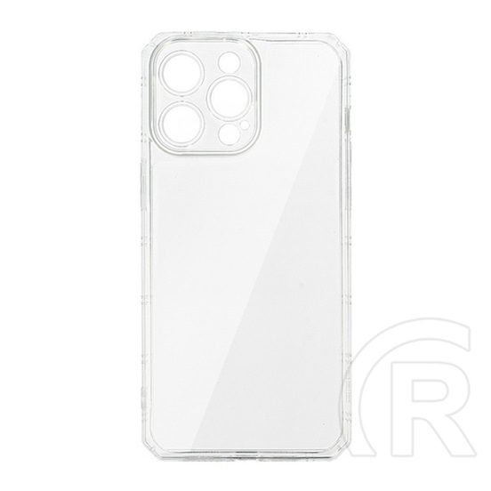 Gigapack Apple iPhone 15 Pro Max szilikon telefonvédő (közepesen ütésálló, légpárnás keret) átlátszó