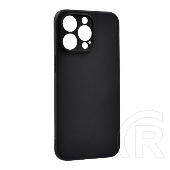 Gigapack Apple iPhone 15 Pro Max szilikon telefonvédő (matt) fekete