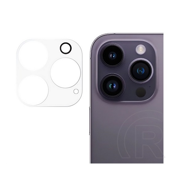 Gigapack Apple iPhone 15 Pro kameravédő üveg (karcálló, 0.3mm, 9h, nem íves) átlátszó