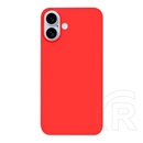 Gigapack Apple iPhone 16 Plus szilikon telefonvédő (matt) piros