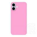Gigapack Apple iPhone 16 Plus szilikon telefonvédő (matt) rózsaszín
