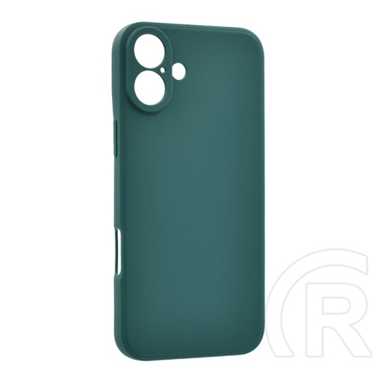Gigapack Apple iPhone 16 Plus szilikon telefonvédő (matt) sötétzöld