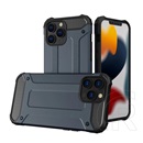 Gigapack Apple iPhone 16 Pro Max defender szilikon telefonvédő (ütésállóság, légpárnás sarok, fémhatás) sötétkék