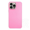 Gigapack Apple iPhone 16 Pro Max szilikon telefonvédő (matt) rózsaszín