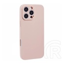 Gigapack Apple iPhone 16 Pro szilikon telefonvédő (matt) rózsaszín